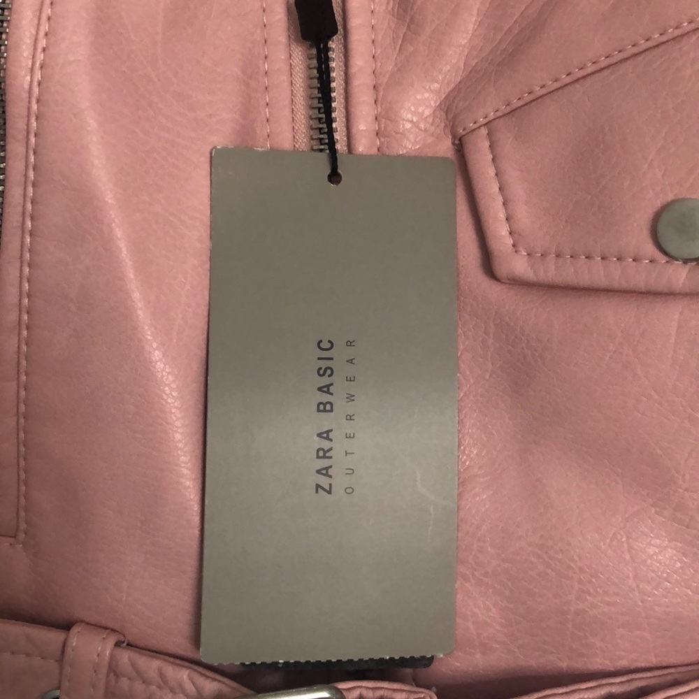 Zara leather jacket - Picture 4 of 4